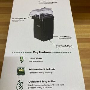 Bella popcorn maker